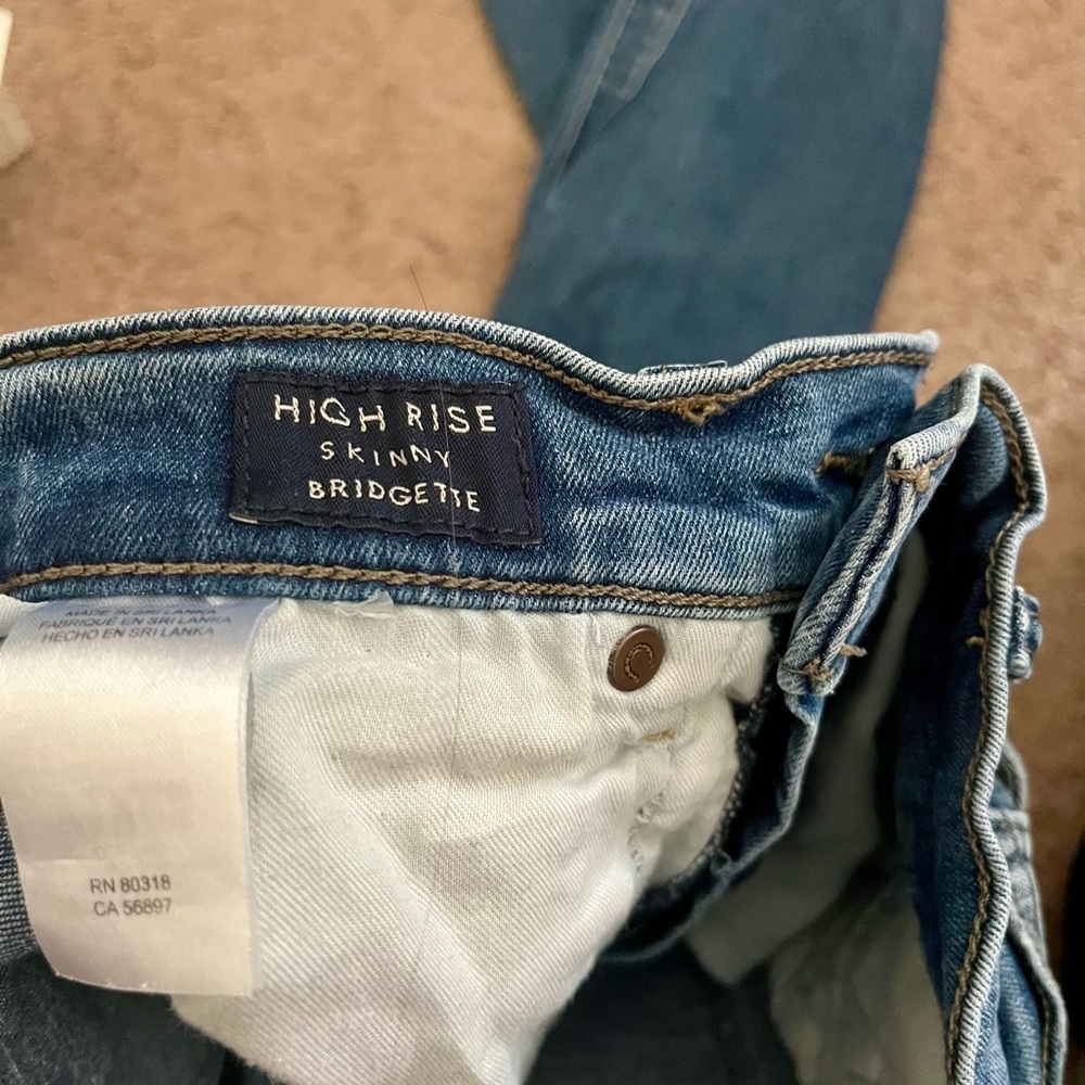 Lucky Brand High Rise Skinny Bridgette Jeans - Picture 3 of 8